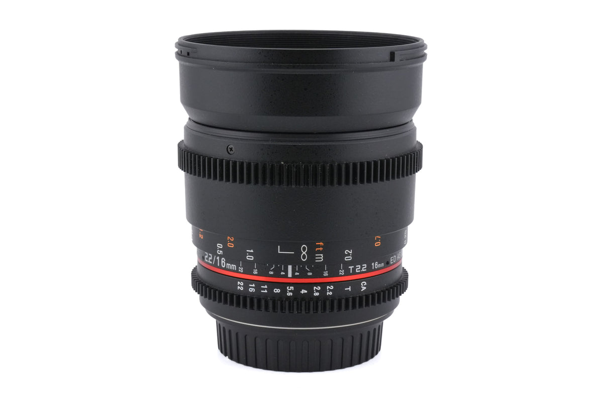 Samyang 16mm T2.2 ED AS UMC CS II