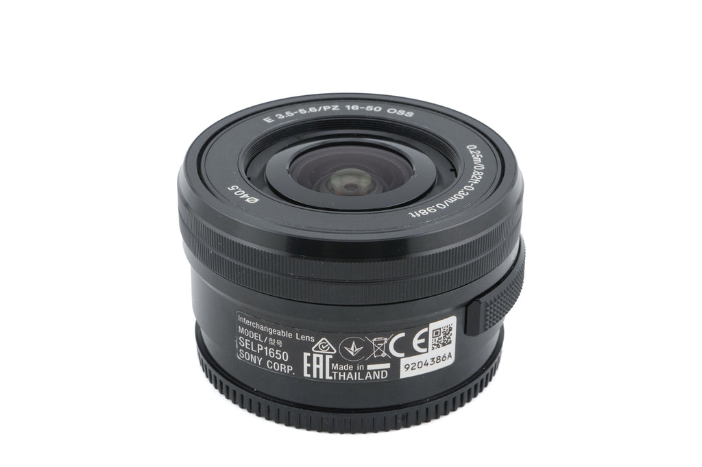 Sony 16-50mm f3.5-5.6 PZ OSS (SELP1650)
