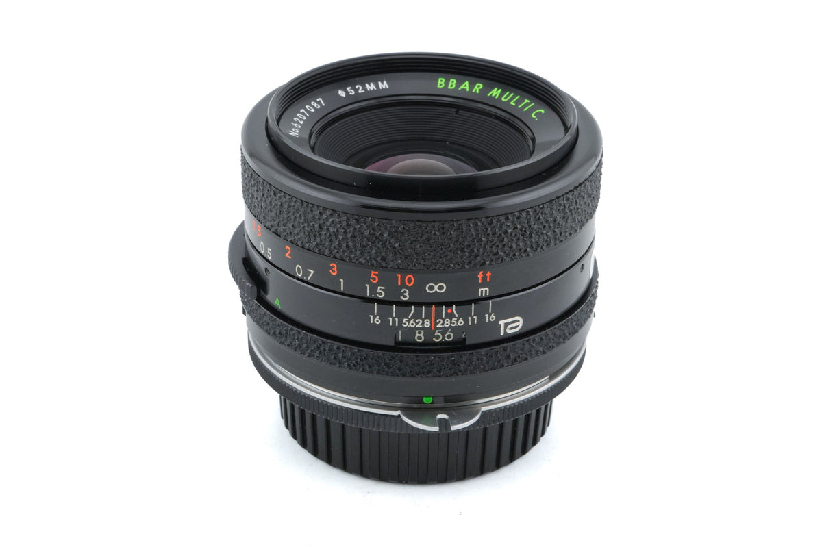 Tamron 28mm f2.8 BBAR MULTI C. + Adaptall - Nikon Pre-AI Adapter