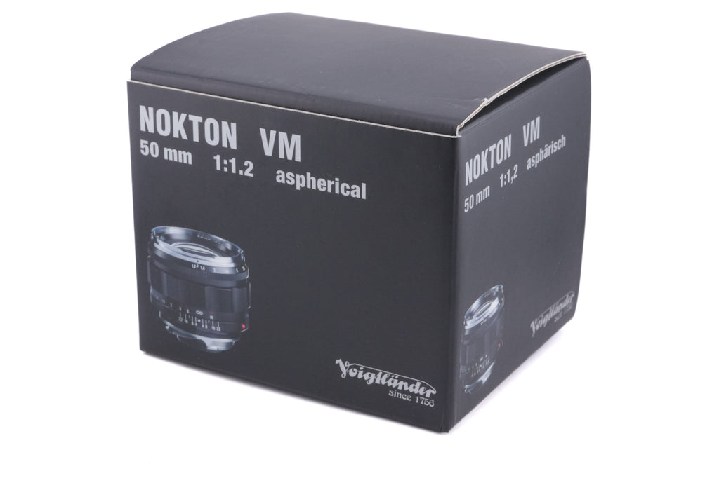 Voigtländer 50mm f1.2 Nokton Aspherical VM