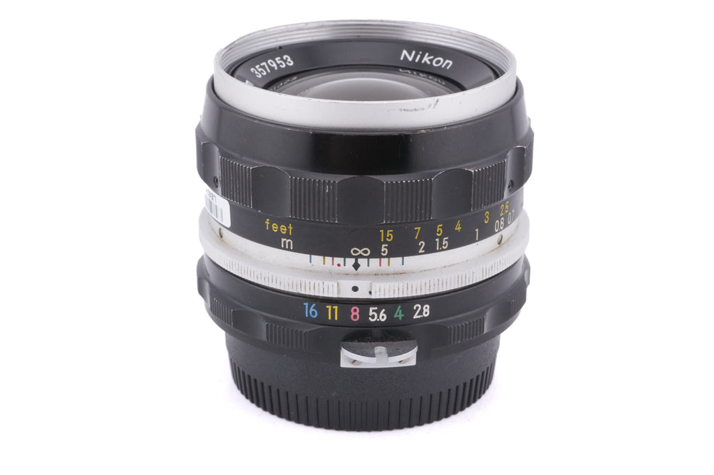 Nikon 35mm f2.8 Nikkor-S Auto Pre-AI