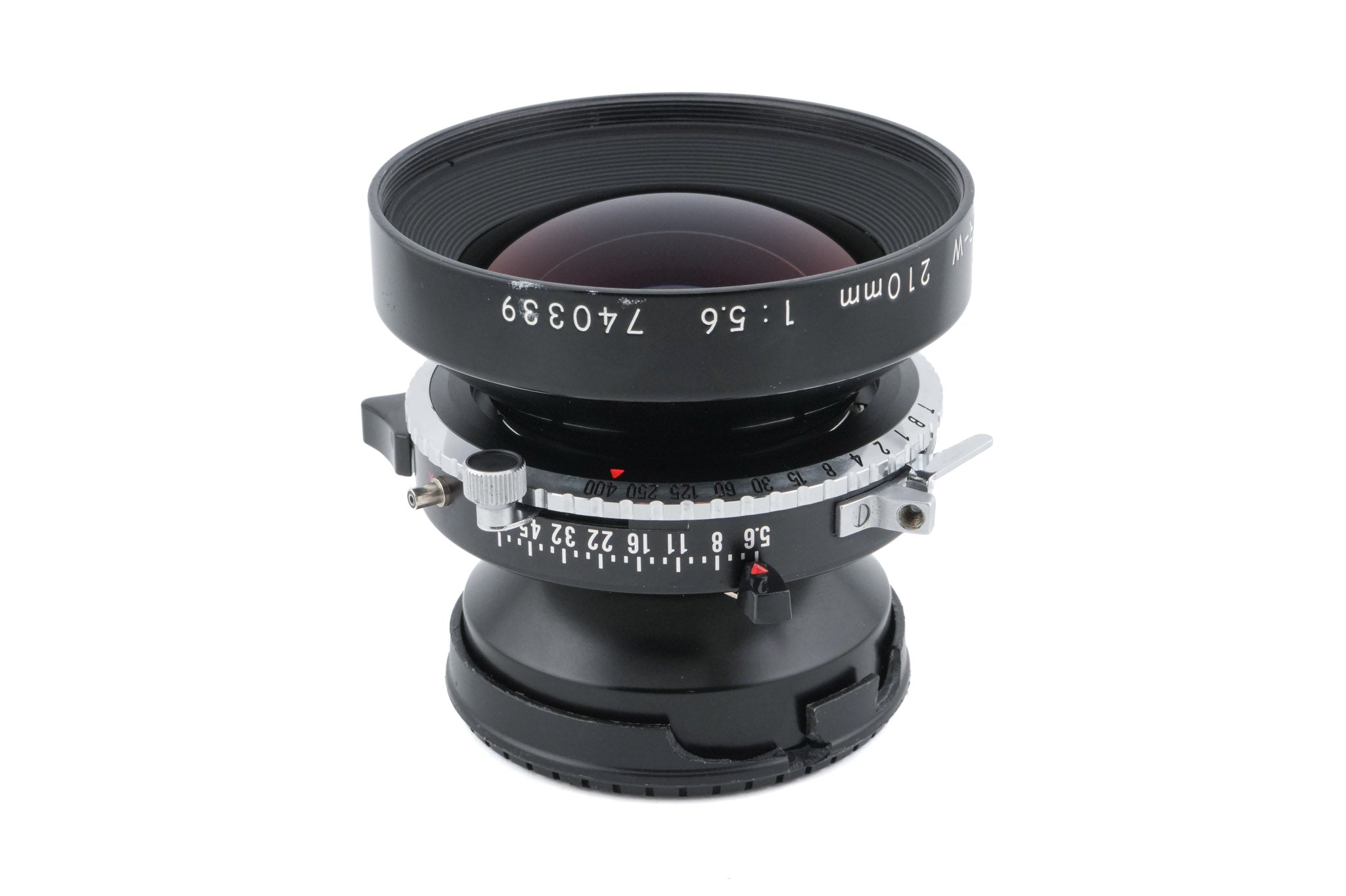 Nikon 210mm f5.6 Nikkor-W (Shutter)
