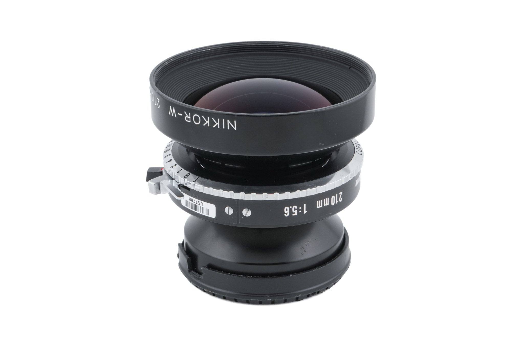 Nikon 210mm f5.6 Nikkor-W (Shutter)