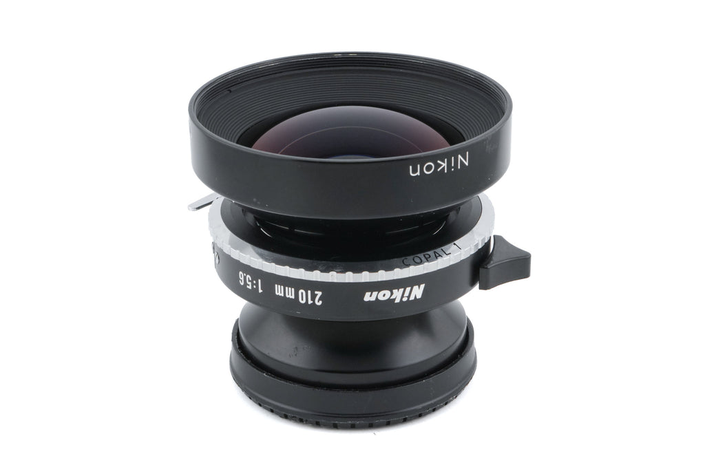 Nikon 210mm f5.6 Nikkor-W (Shutter)