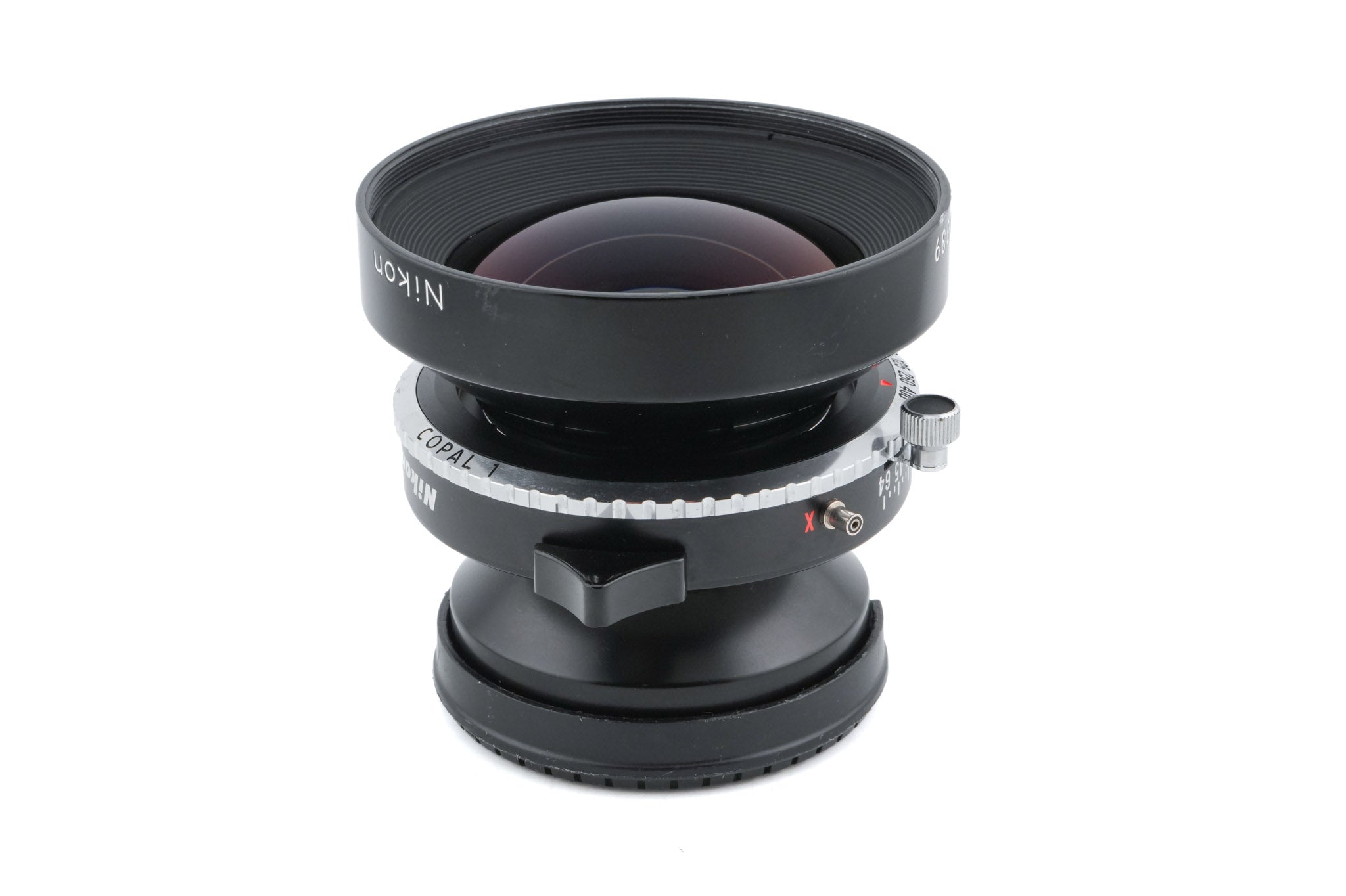 Nikon 210mm f5.6 Nikkor-W (Shutter)