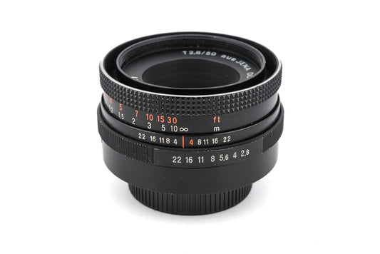 Carl Zeiss 50mm f2.8 T Aus Jena DDR - Lens