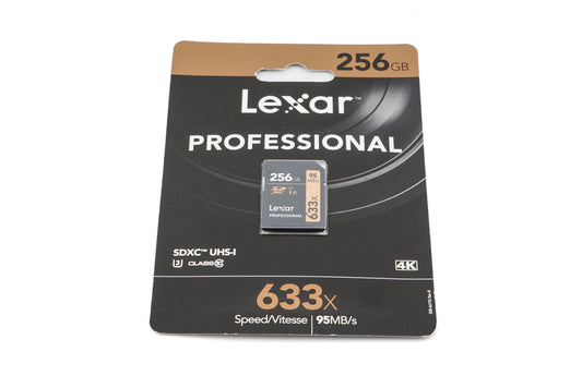 Lexar 256 GB SDXC Card 633X Professional UHS-I - Accessory