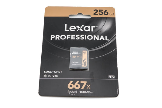 Lexar 256 GB SDXC Card 667X Professional UHS-I - Accessory