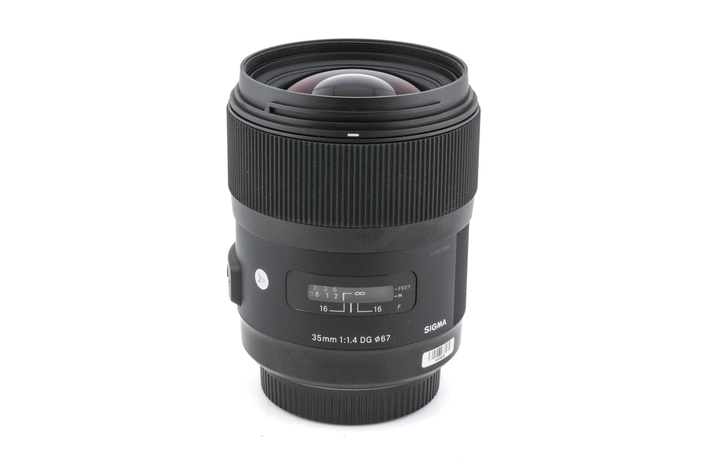 Sigma 35mm f1.4 DG HSM Art (A012) - Lens