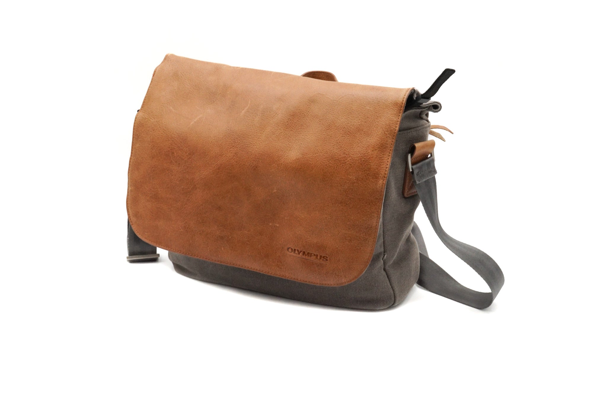 Olympus OM-D Leather Messenger Bag - Accessory