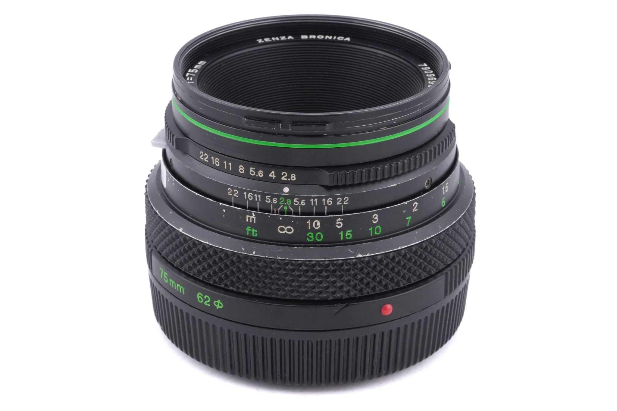 Zenza Bronica 75mm f2.8 Zenzanon EII - Lens