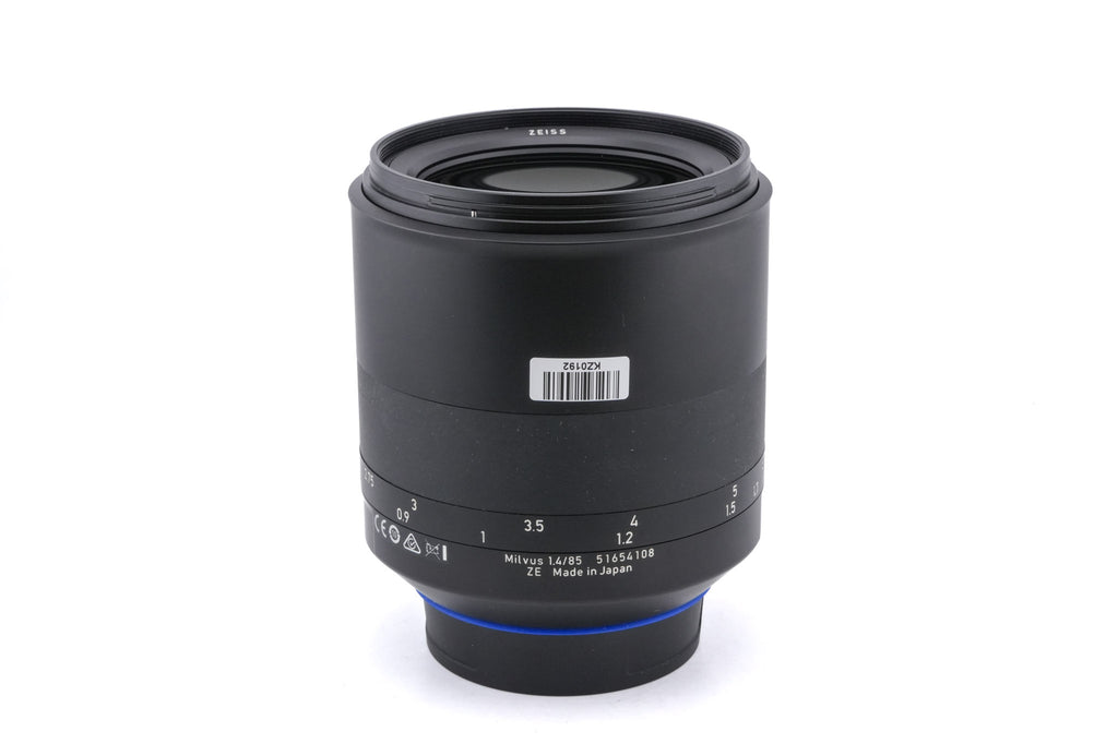 Carl Zeiss 85mm f1.4 Planar T* Milvus ZE