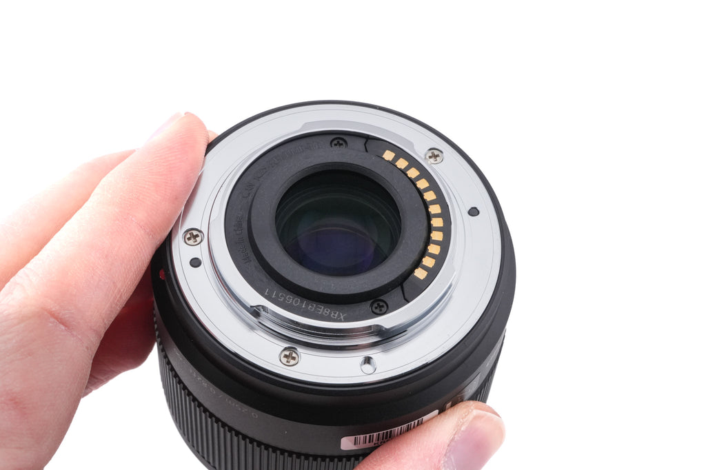 Panasonic 25mm f1.7 Lumix G ASPH. (H-H025)