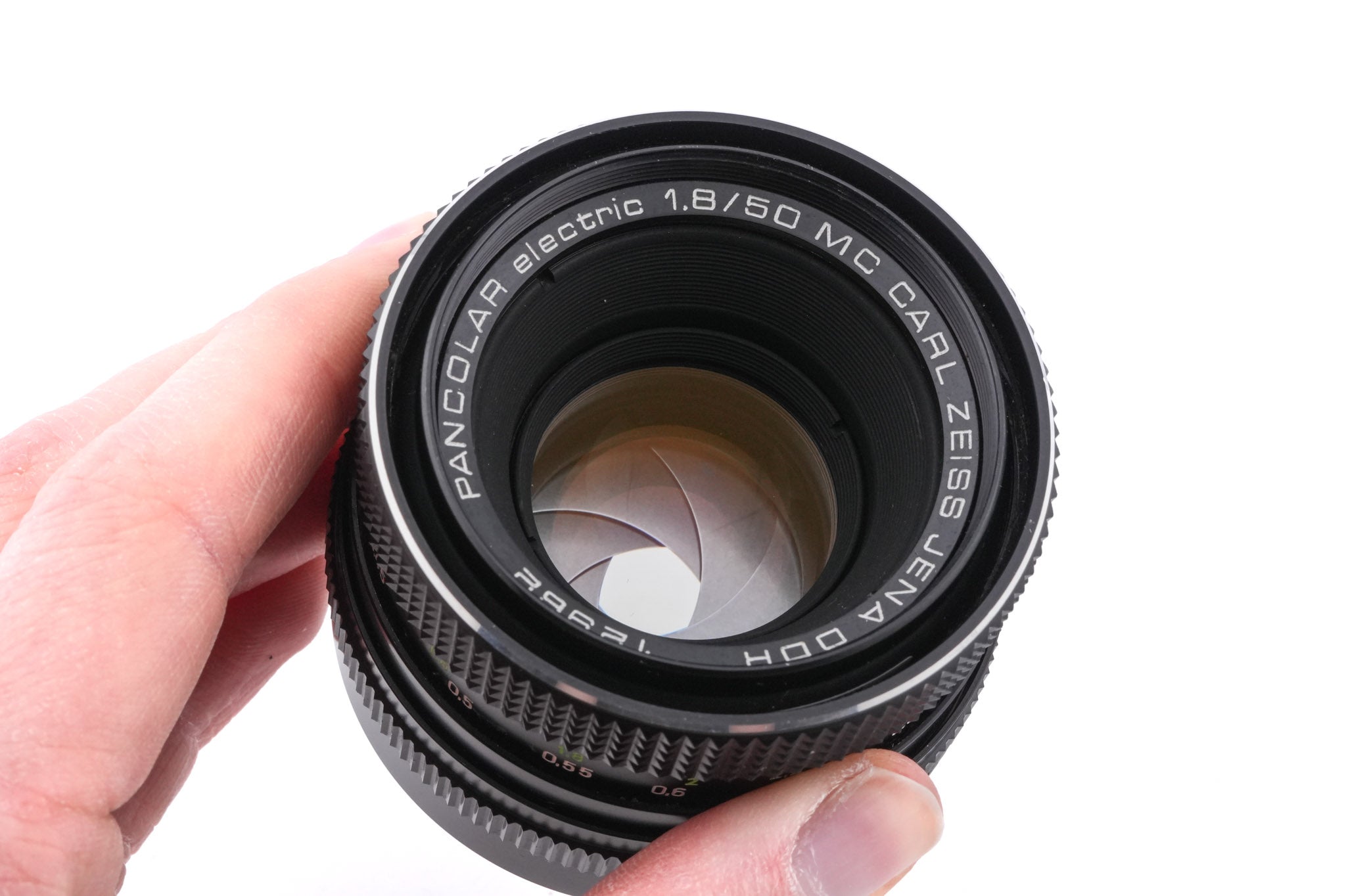 Carl Zeiss 50mm f1.8 Pancolar Electric MC Jena DDR