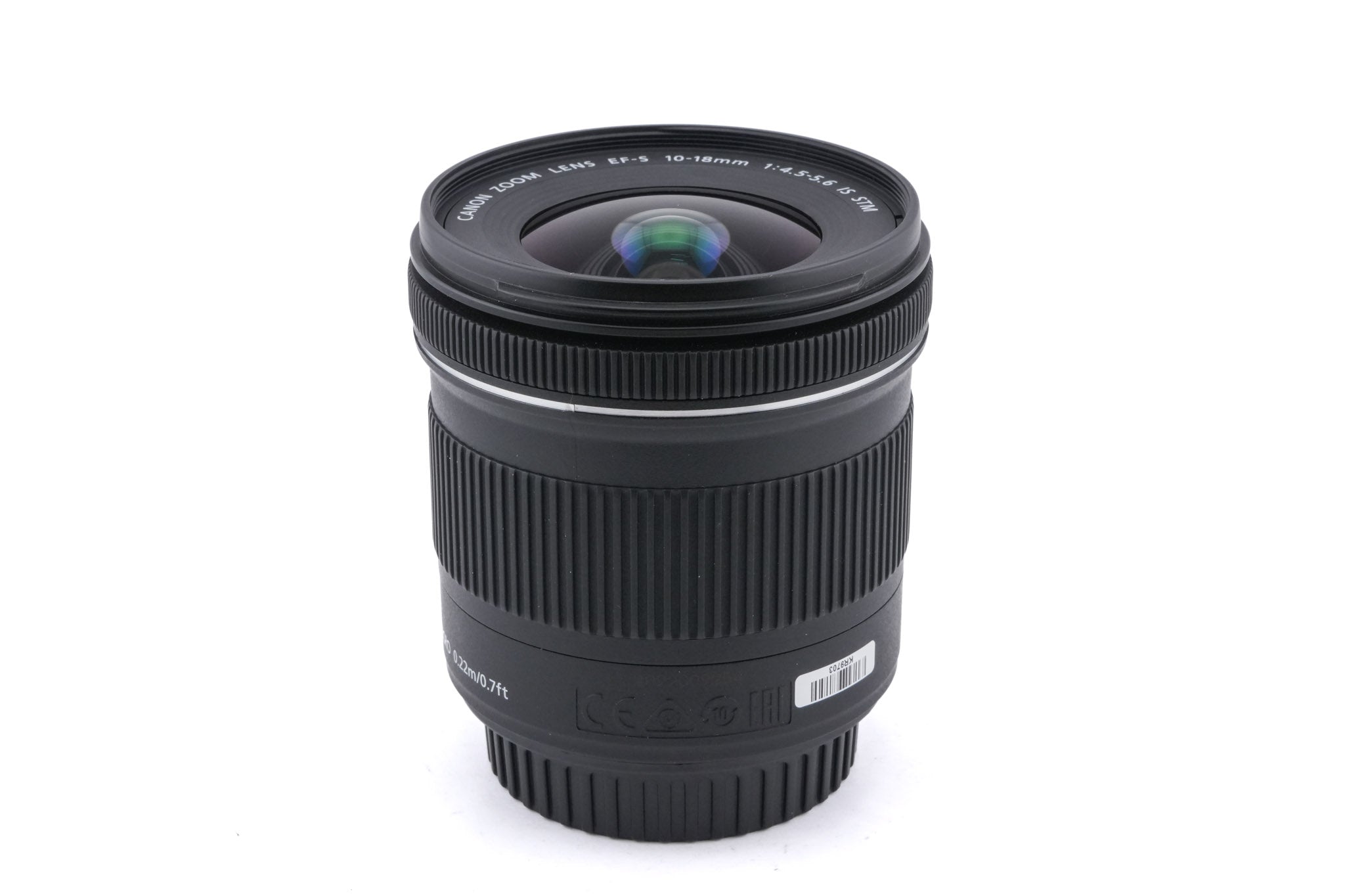 Canon 10-18mm f4.5-5.6 IS STM