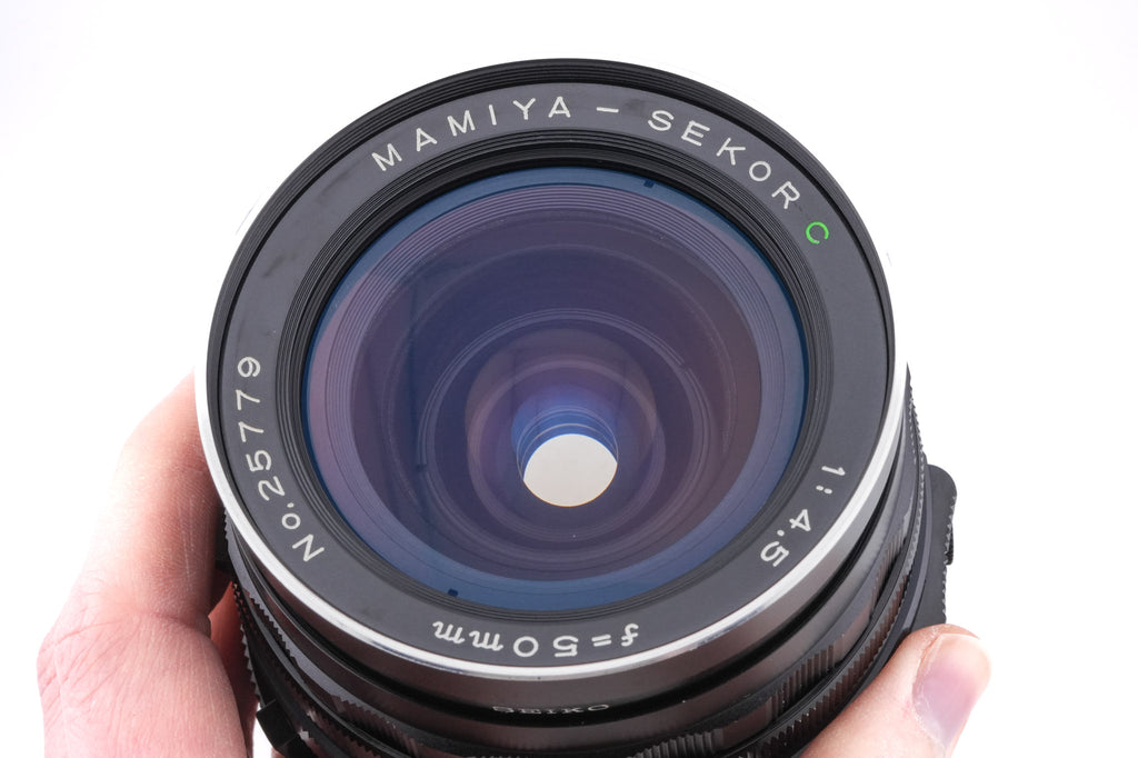 Mamiya 50mm f4.5 Sekor C