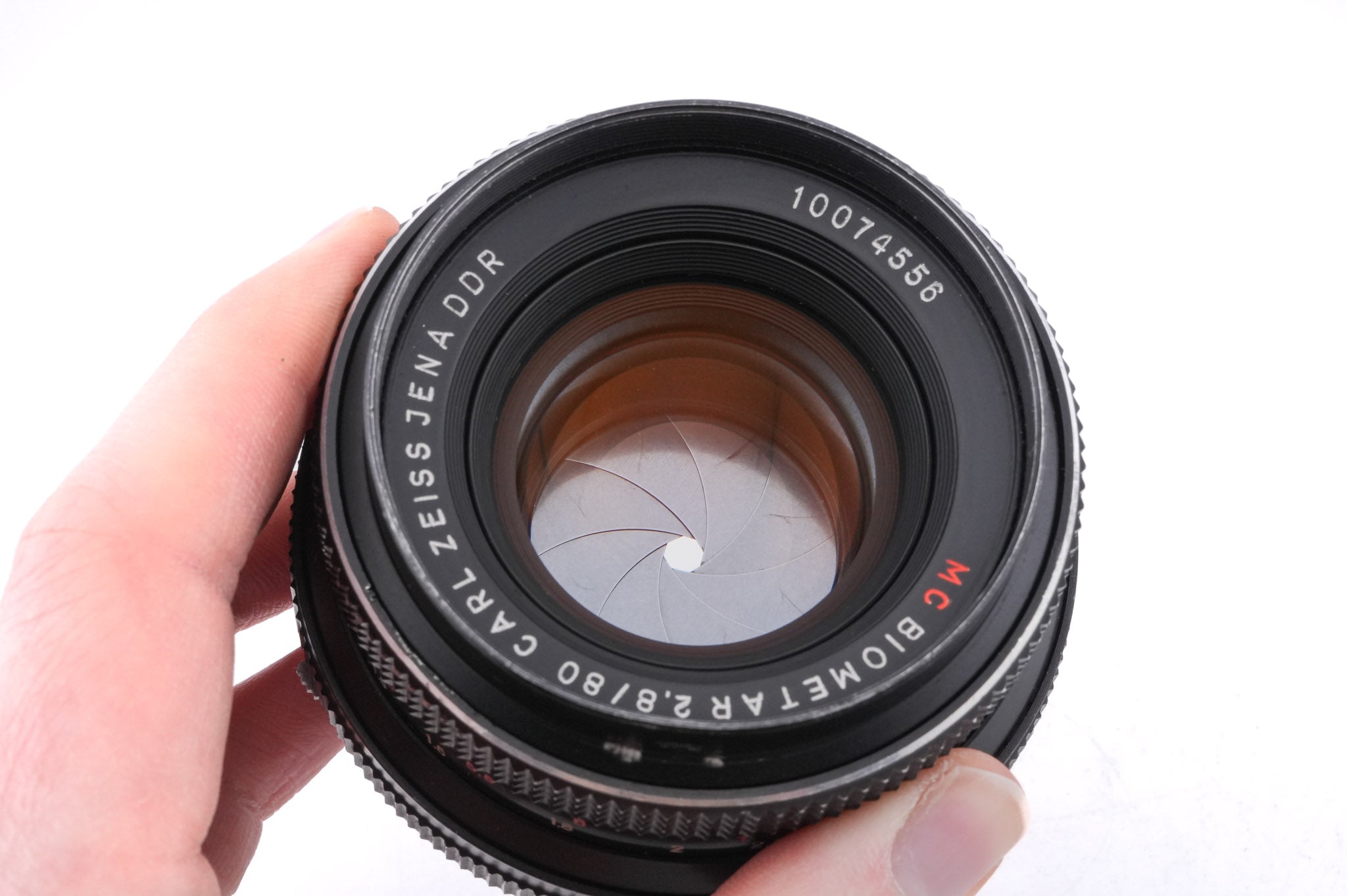 Carl Zeiss 80mm f2.8 Biometar Jena DDR MC