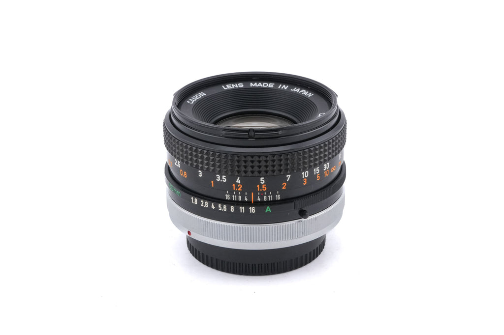 Canon 50mm f1.8 S.C.