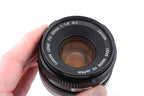 Canon 50mm f1.8 S.C.