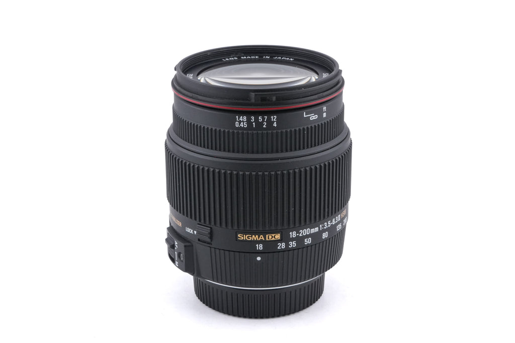 Sigma 18-200mm f3.5-6.3 DC OS HSM II