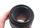 Nikon 50mm f1.8 AF Nikkor
