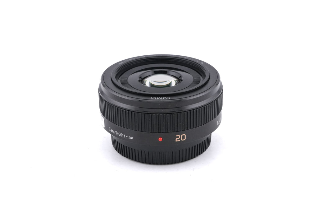 Panasonic 20mm f1.7 Lumix G ASPH. II (H-H020A)