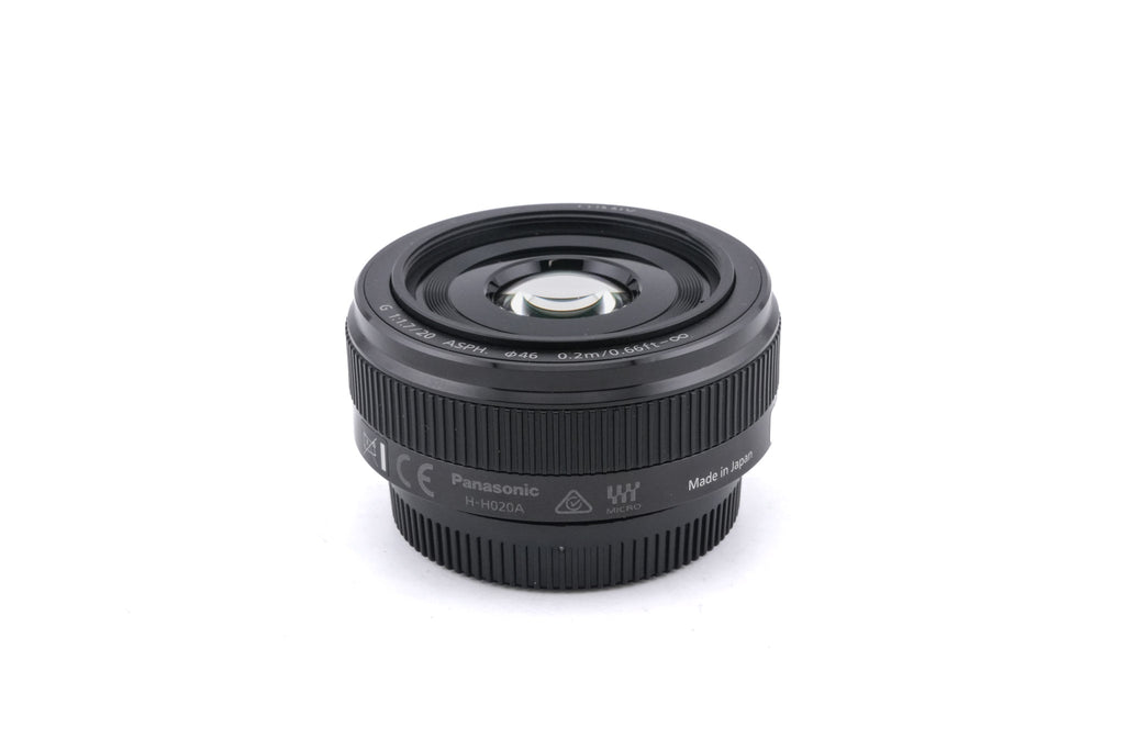 Panasonic 20mm f1.7 Lumix G ASPH. II (H-H020A)