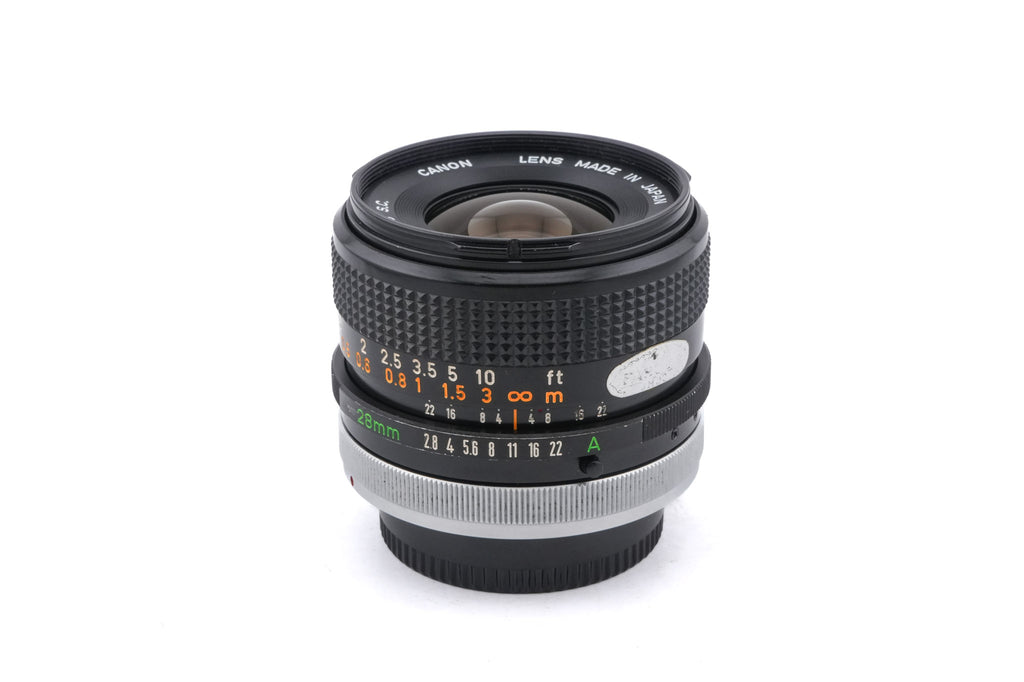 Canon 28mm f2.8 S.C.