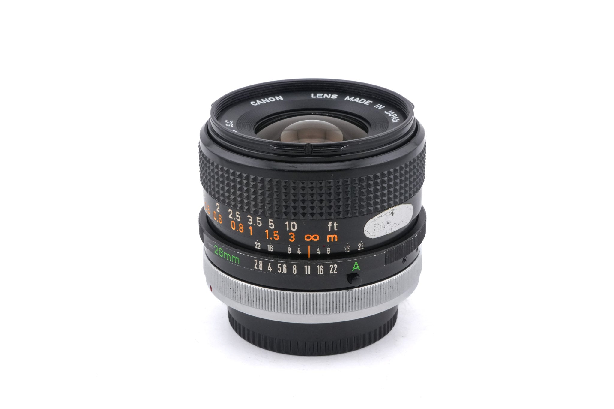 Canon 28mm f2.8 S.C.