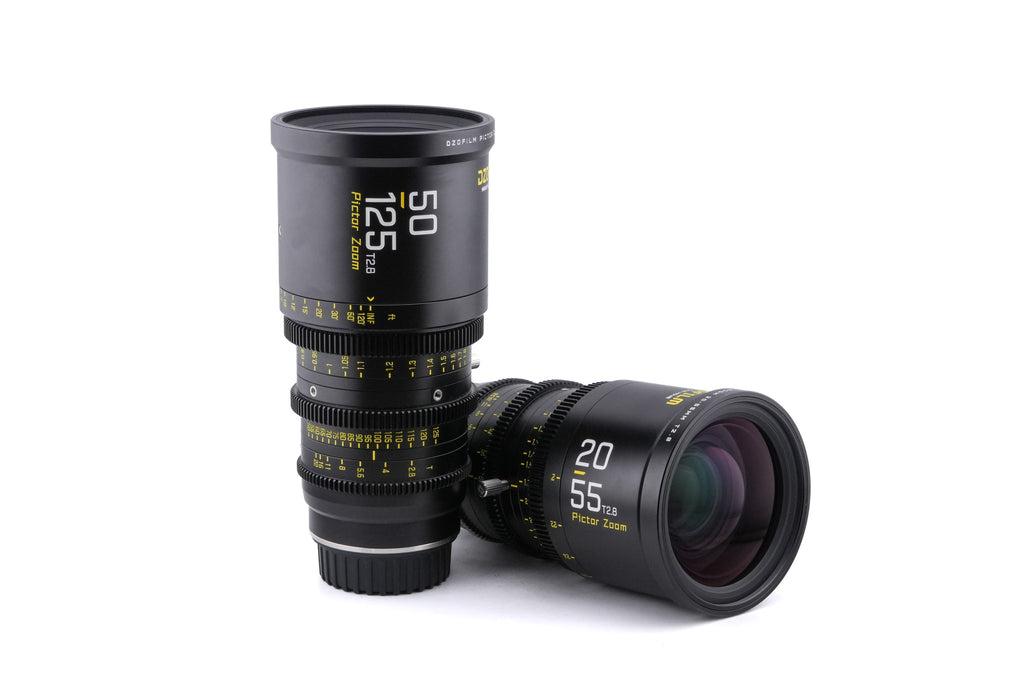 DZOFilm 50-125mm T2.8 Pictor Zoom + 20-55mm T2.8 Pictor Zoom