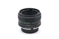 Minolta 50mm f1.7 MC Rokkor-PF