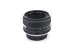 Minolta 50mm f1.7 MC Rokkor-PF