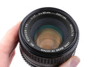 Minolta 50mm f1.7 MC Rokkor-PF