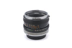 Canon 50mm f1.8 (Chrome Nose)