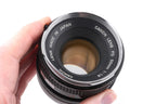 Canon 50mm f1.8 (Chrome Nose)