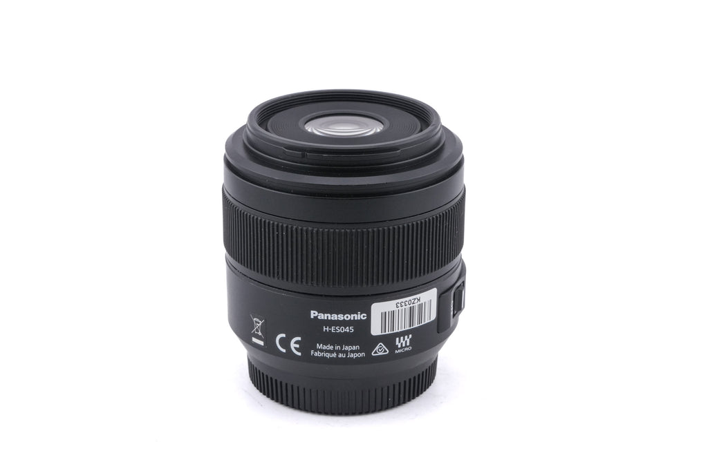 Panasonic 45mm f2.8 Leica DG Macro-Elmarit ASPH. MEGA O.I.S. (H-ES045)