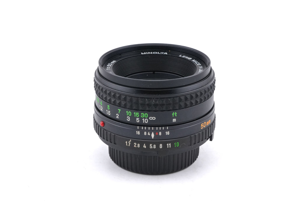 Minolta 50mm f1.7 MD Rokkor
