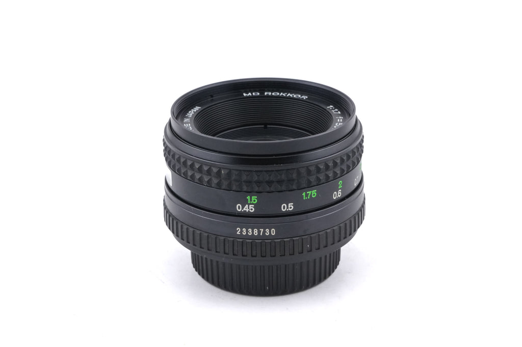 Minolta 50mm f1.7 MD Rokkor