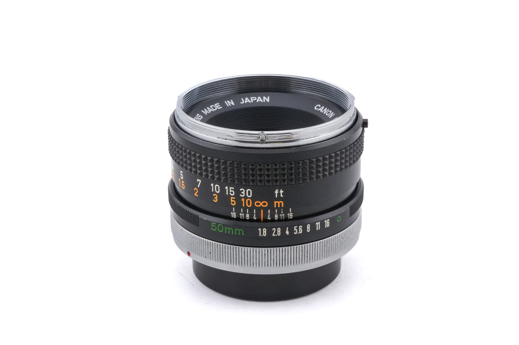 Canon 50mm f1.8 (Chrome Nose)