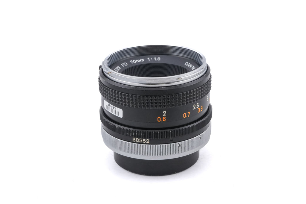 Canon 50mm f1.8 (Chrome Nose)