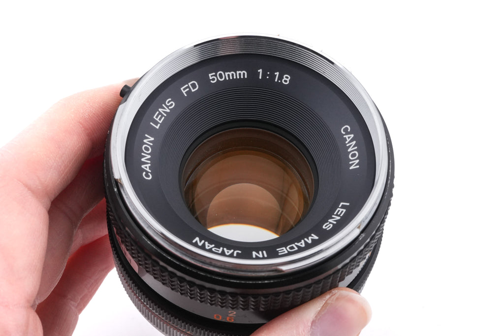 Canon 50mm f1.8 (Chrome Nose)