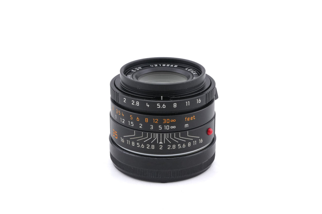 Leica 35mm f2 Summicron-M ASPH. (Type I) (Black, 11879)