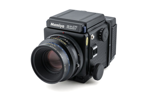 Mamiya RZ67 Professional + Waist Level Finder + 120 6x7 Roll Film Holder Professional + 110mm f2.8 Sekor Z