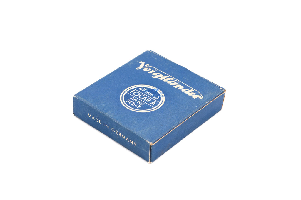 Voigtländer 47mm Focar A f=1m 343/47