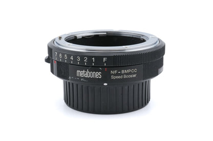 Metabones Nikon F - Black Magic Speed Booster 0.58x (NIK F(G) - BMPCC)