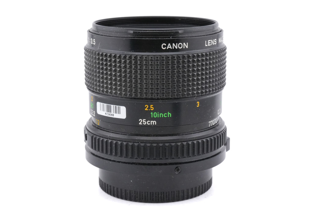 Canon 50mm f3.5 Macro FDn