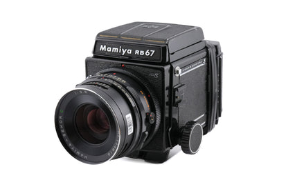 Mamiya RB67 Pro-S + Waist Level Finder + 90mm f3.8 Sekor C + 120 6x7 Pro-S Roll Film Holder
