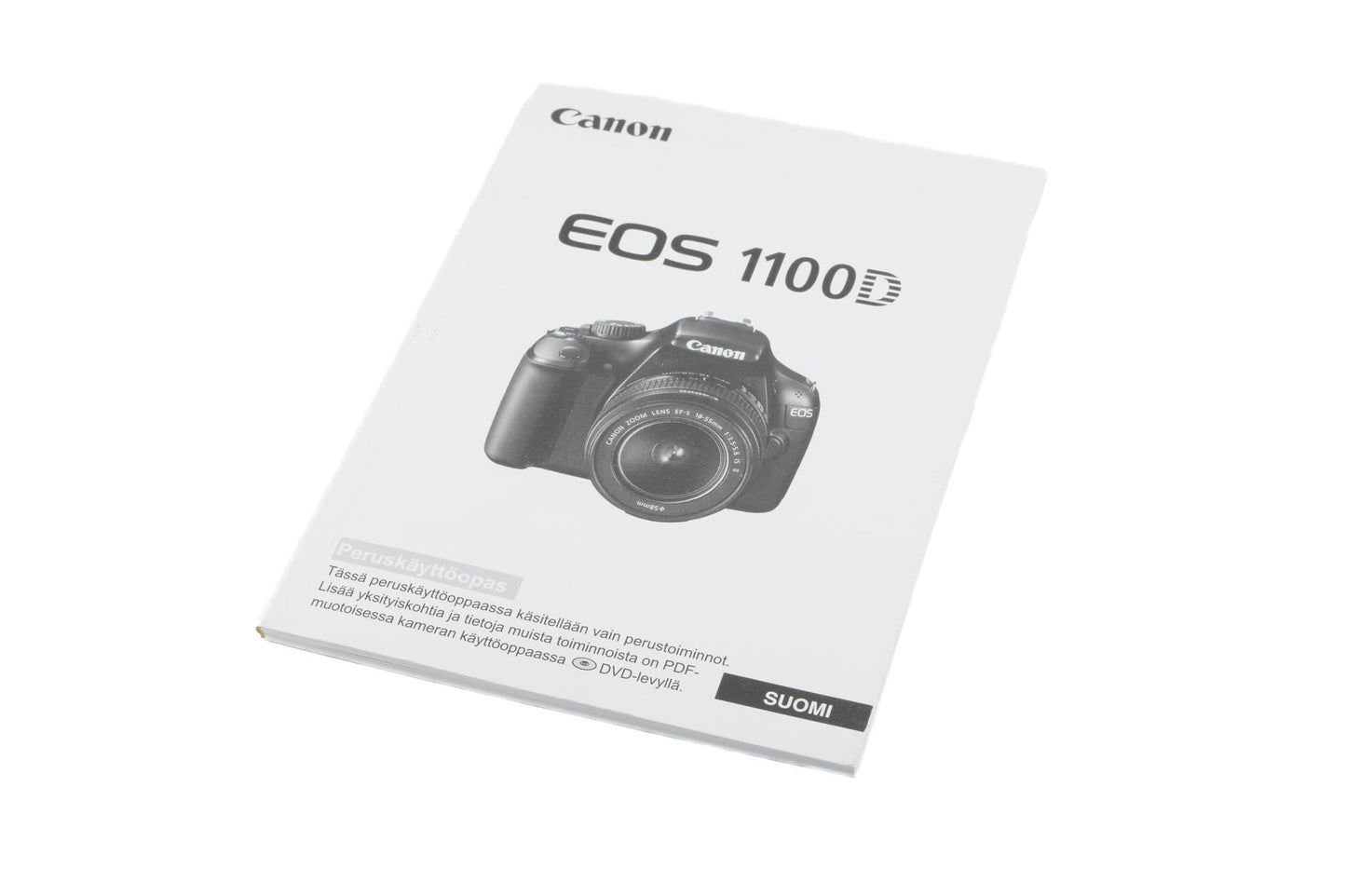 Canon EOS 1100D Basic Instructions