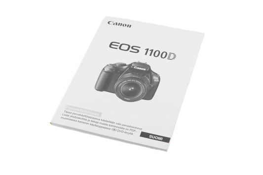 Canon EOS 1100D Basic Instructions