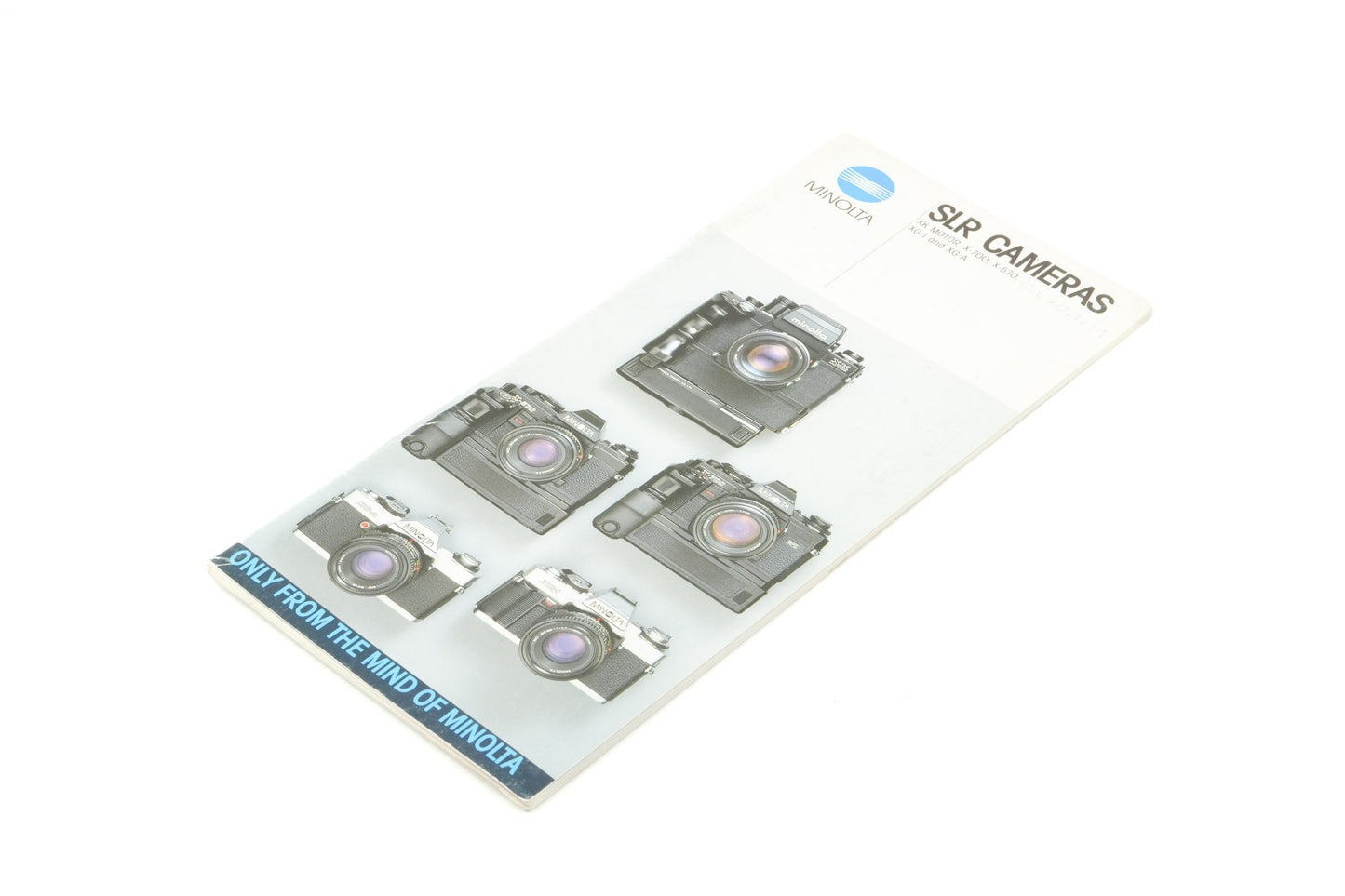 Minolta SLR Cameras Brochure